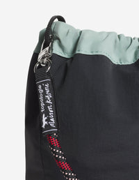 Topologie x Maison Kitsuné reversible clutch bag - Jadeite & Jet Black