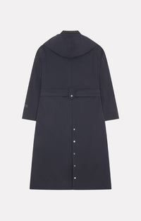 Mind drawstring trench coat - Navy