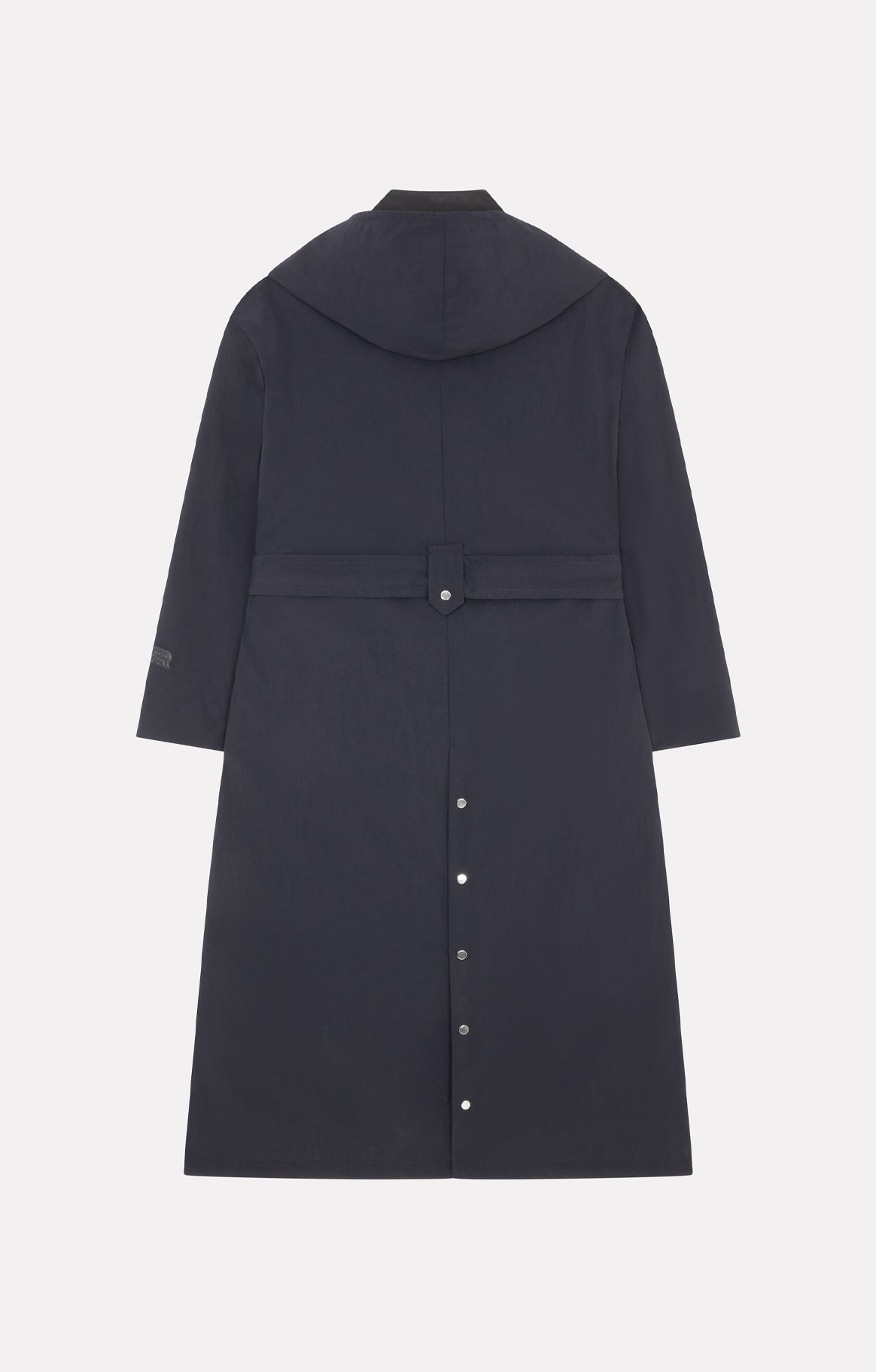 Mind drawstring trench coat - Navy