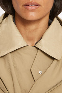 Mind drawstring trench coat - Beige