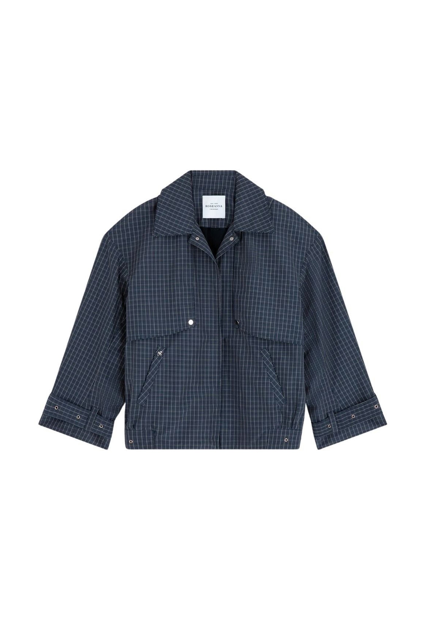 Trench-coat court Slack déperlant - Marine