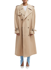 Trench coat long - Khaki