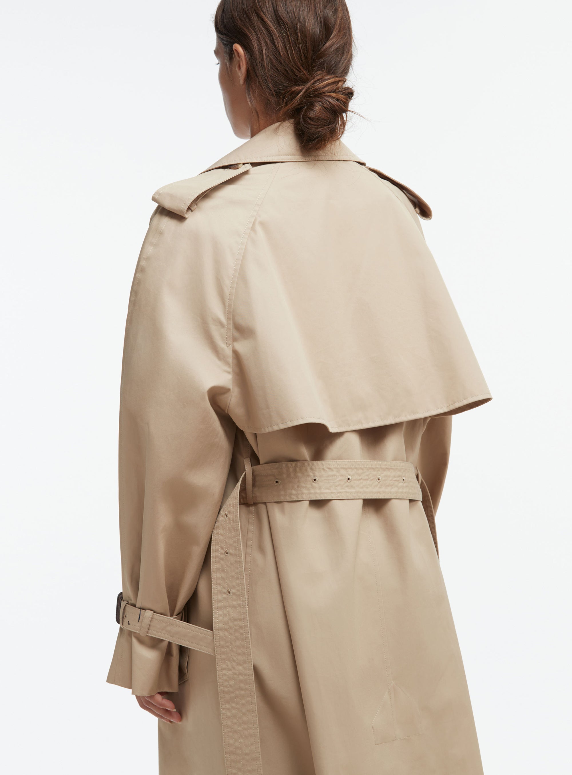 Trench coat long - Khaki