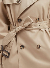 Trench coat long - Khaki