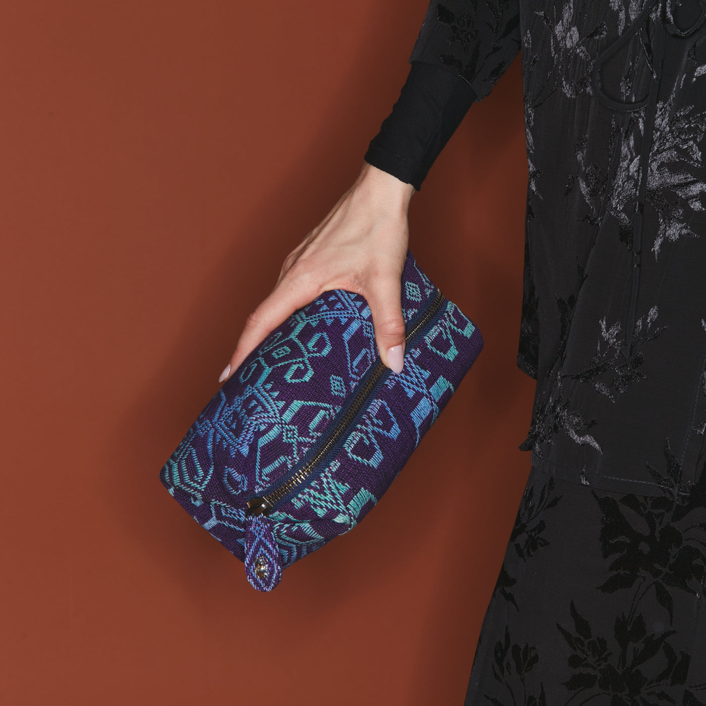 Trousse Paulette - Bleu Glacier