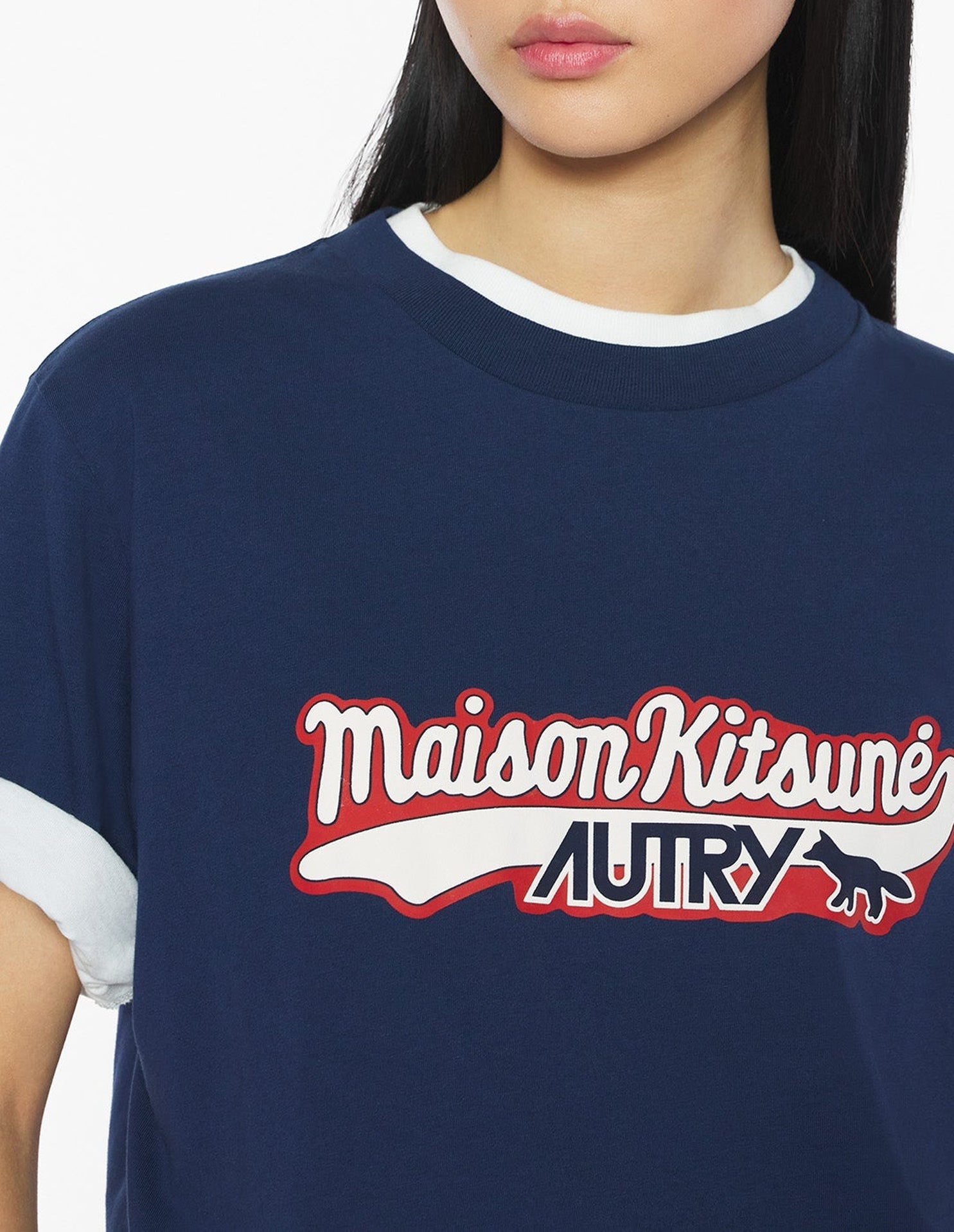 T-shirt Maison Kitsuné x Autry - Dress Blues