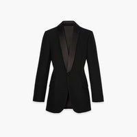 Tuxedo Blazer - Black