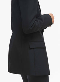 Tuxedo Blazer - Black