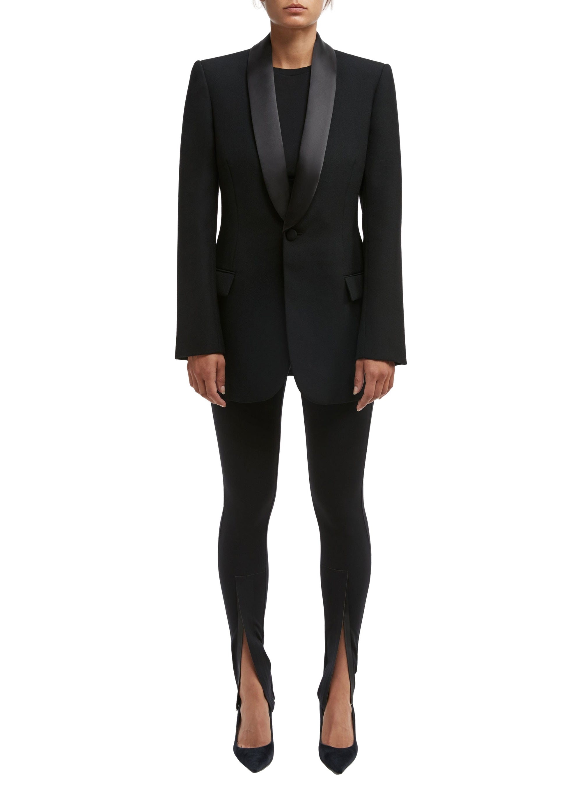 Blazer smoking en laine - Black
