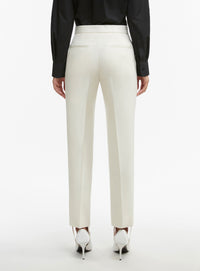 Pantalon smoking en laine - Off White