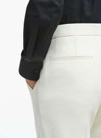Pantalon smoking en laine - Off White