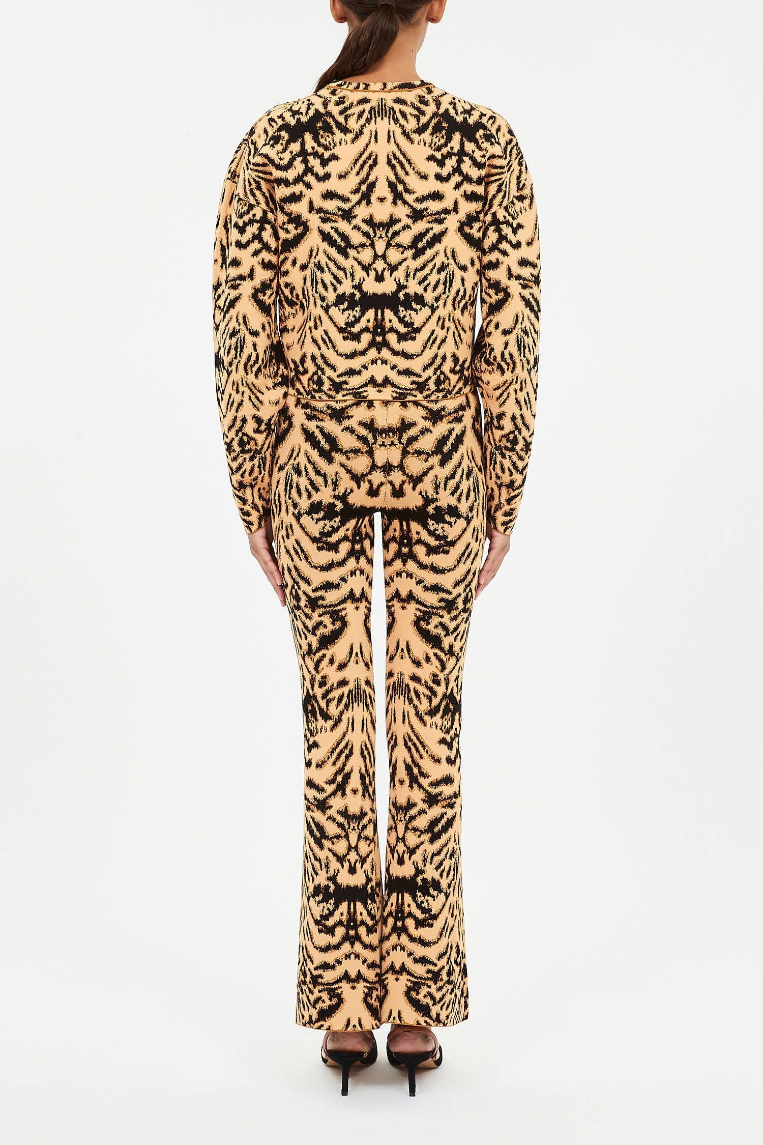 Pull Cade à motif jacquard et manches longues - Bengal