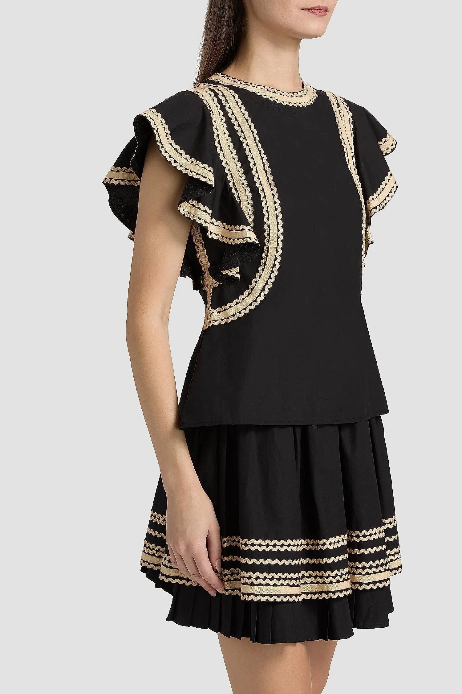 Jupe mini Adaleigh - Noir