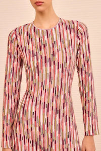 Robe midi Estella - Rosewood