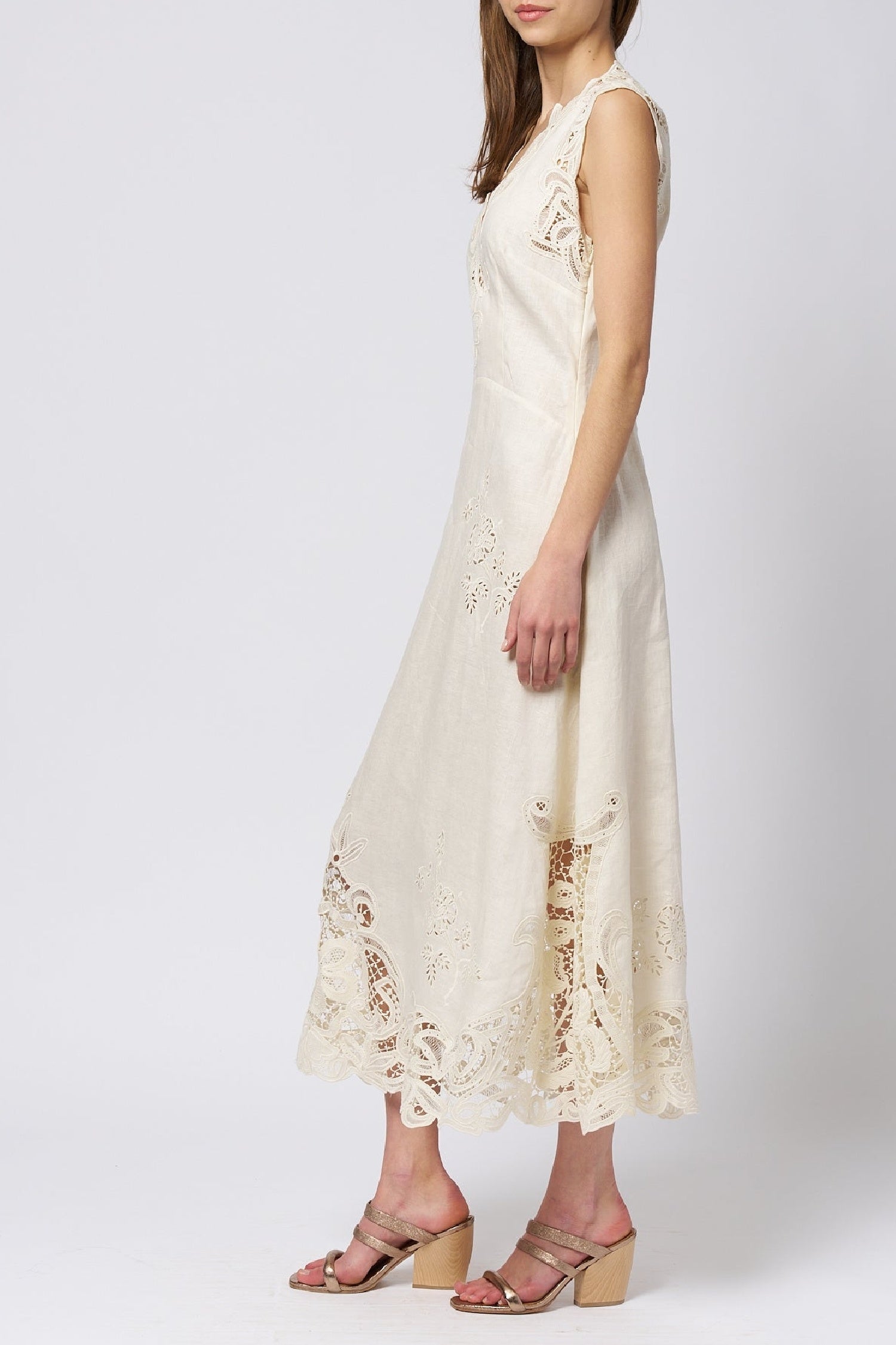 Robe Olivette en lin - Pristine