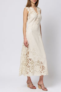 Robe Olivette en lin - Pristine
