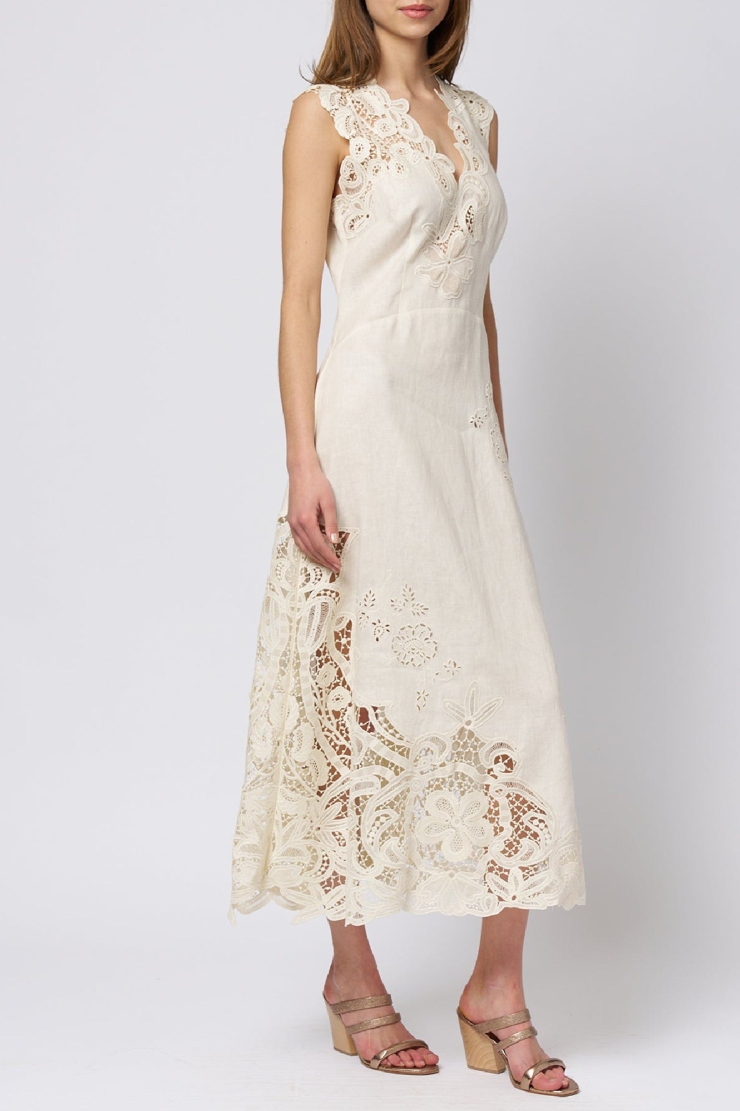 Robe Olivette en lin - Pristine