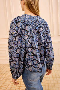 Blouse Florelle à manches longues - Zinnia