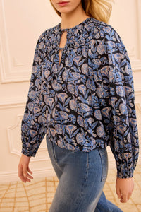Blouse Florelle à manches longues - Zinnia