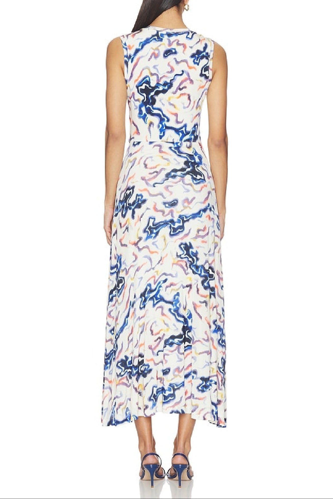 Robe Lina sans manches - Prism