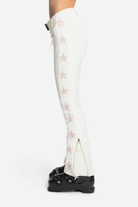 Pantalon de ski Tiby Star - Blanc