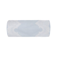 Taie d'oreiller Guirlande en satin de coton - Bleu clair