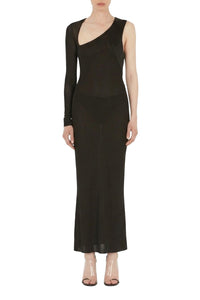 Robe Modernist à dos nu - Black