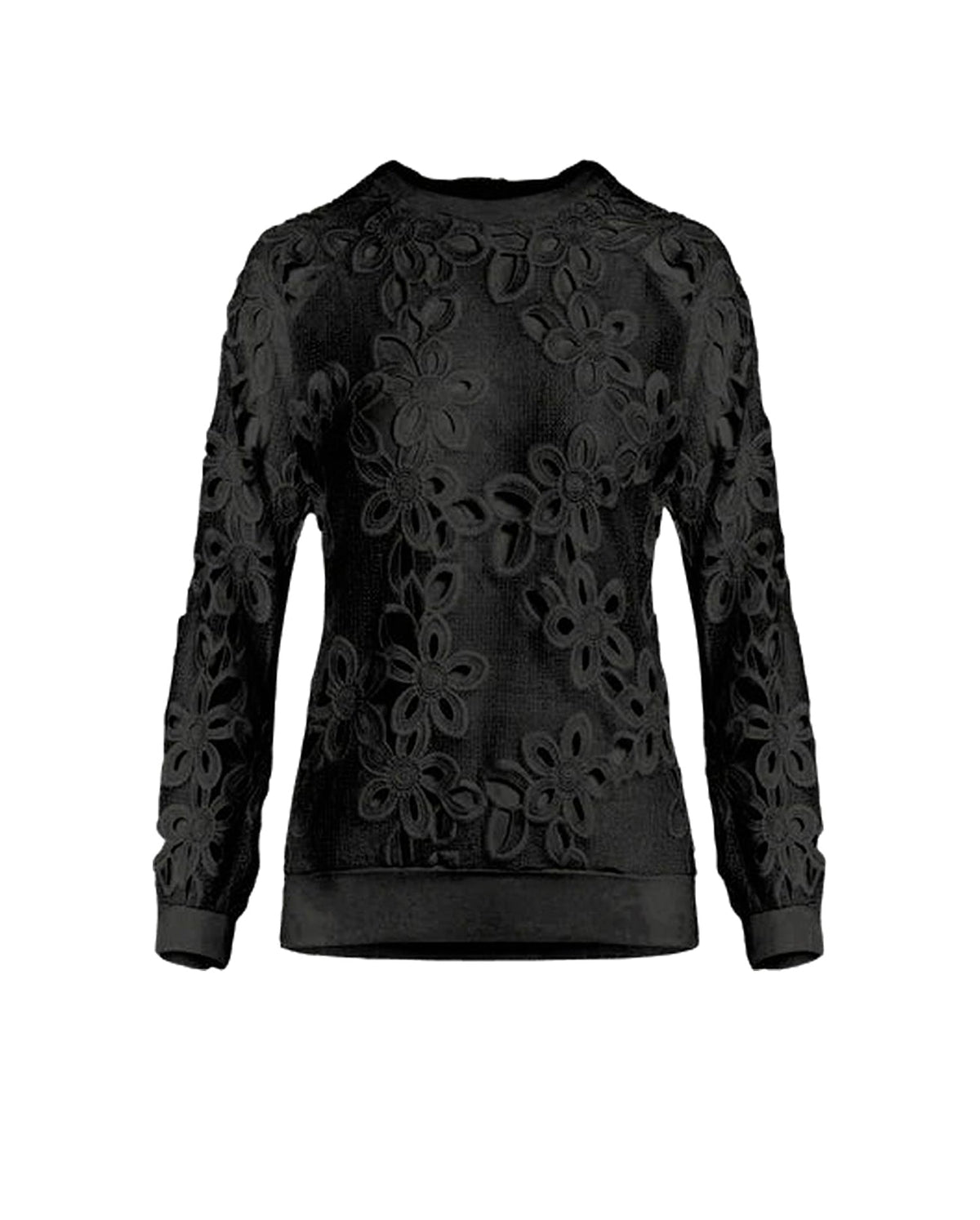 Top Usas brodé - Black