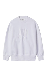 Sweatshirt Ami Paris à manches longues - White