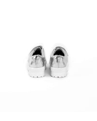 Baskets Uzzi 45 en cuir - Silver