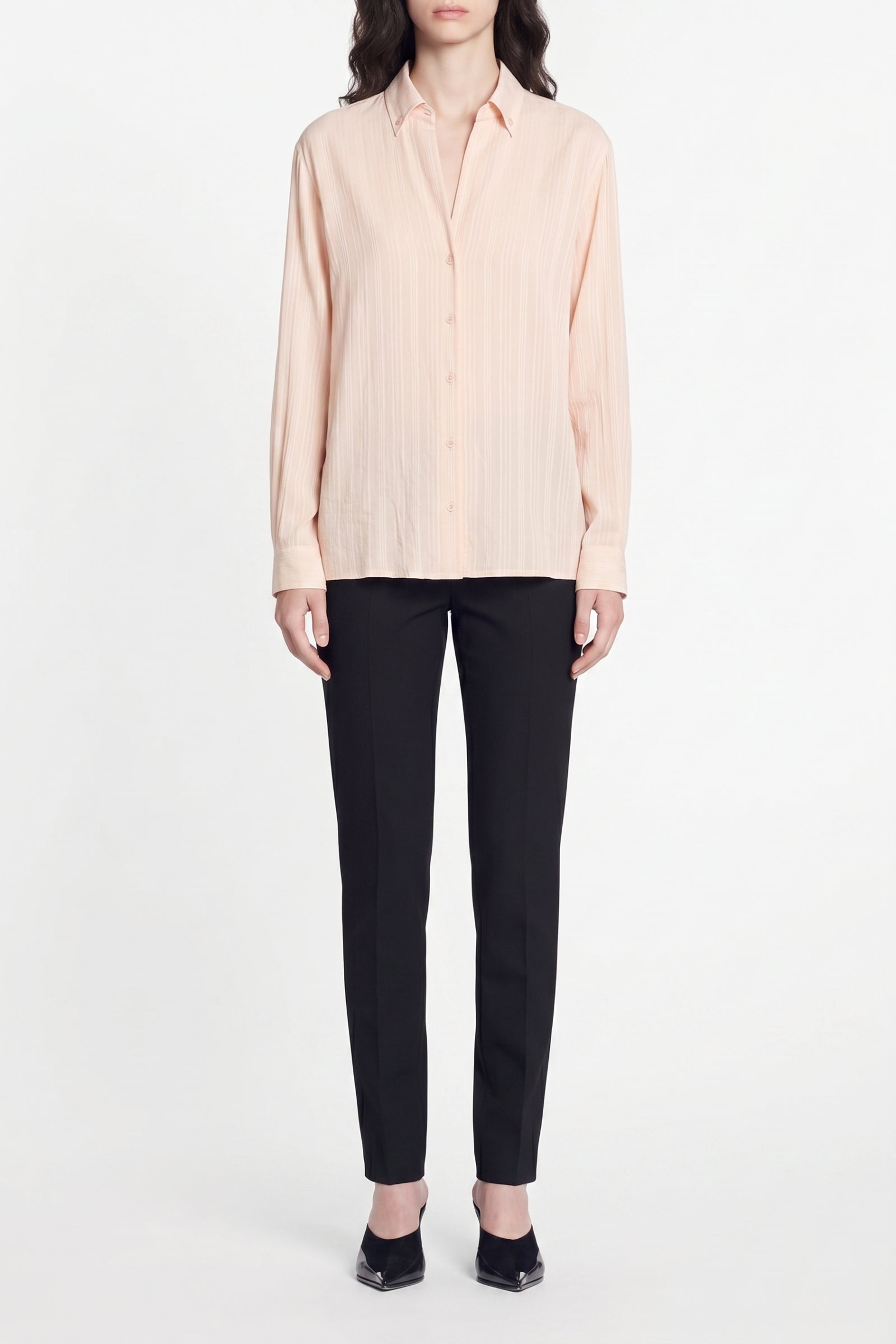 Chemise droite Druyat - Rose Poudré