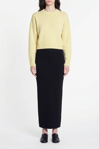 Pull Esther en laine - Jaune