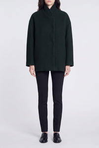 Manteau Sebel en laine - Vert Sapin