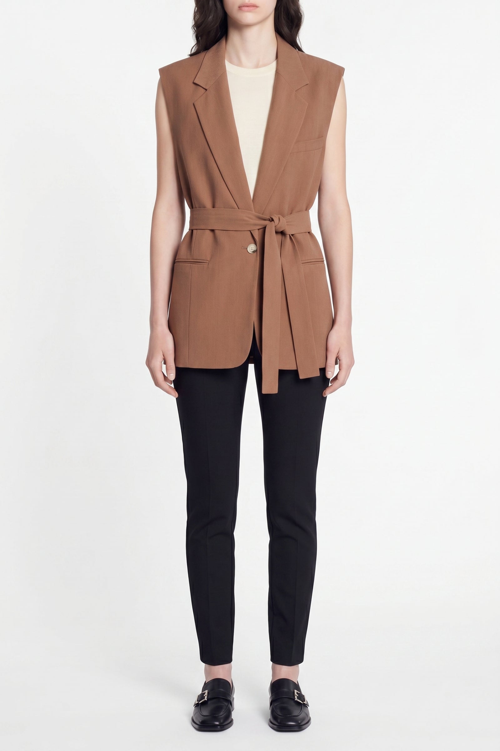 Veste sans manches Christen - Caramel