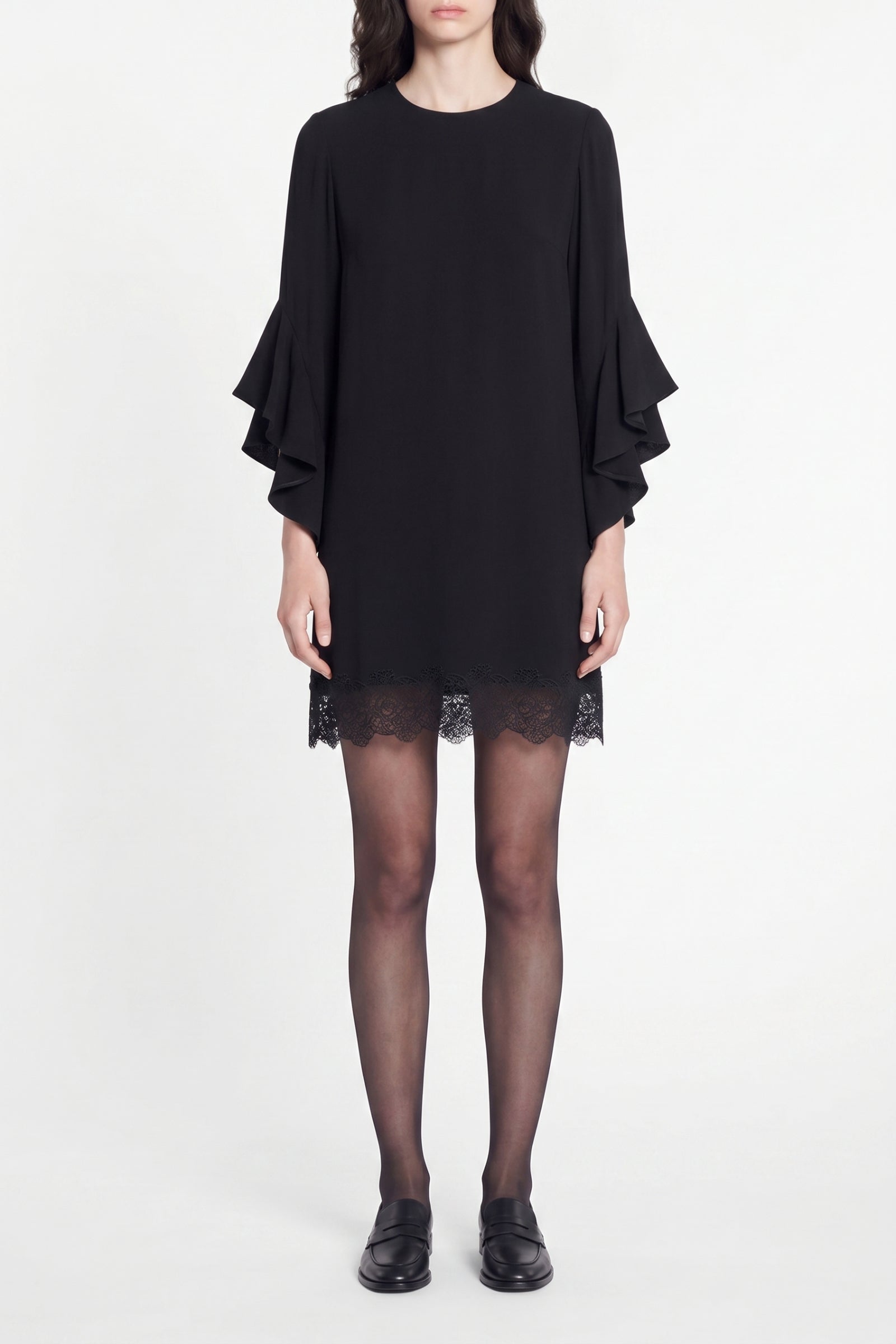 Robe courte Dolyna - Noir