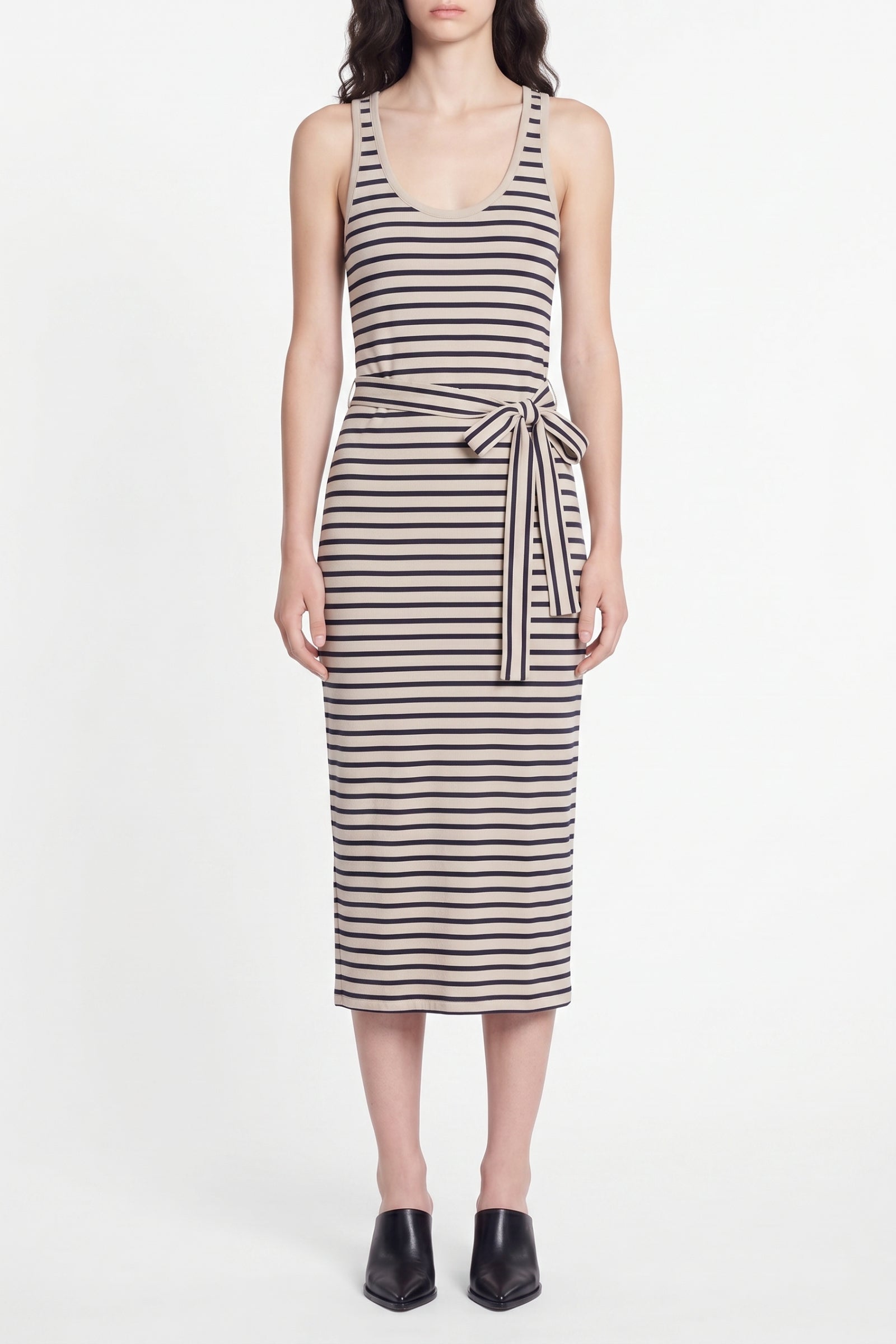 Robe longue Etretat - Argile