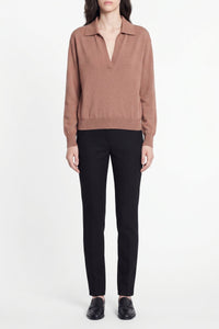 Pull Dixie en laine - Noisette