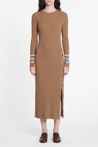 Robe midi Dagmar - Havane