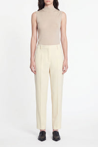 Pantalon droite taille midi Dandy - Vanille
