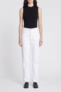 Pantalon Dom en denim - Écru
