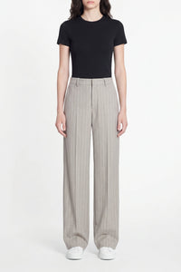 Pantalon Dulce en laine - Gris Clair