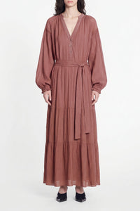 Robe longue Esthée - Bois de Rose