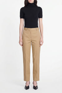 Pantalon droit taille midi Dandy - Vert Safari