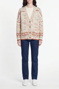 Cardigan Eleonore en laine - Aquarelle
