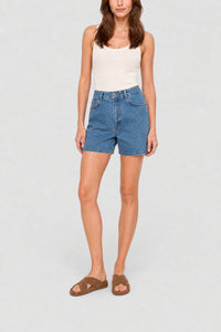 RECO : 60 // Short Emire en coton - Indigo Clair