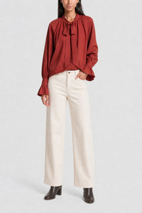 RECO : 130 // Blouse Fatima en coton - Rouille