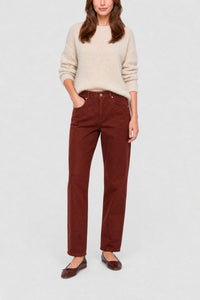 RECO : 90 // Pantalon Farel en coton - Brique