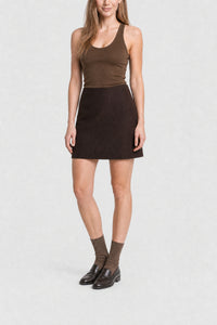RECO : 70 // Jupe Tolmia en laine - Marron