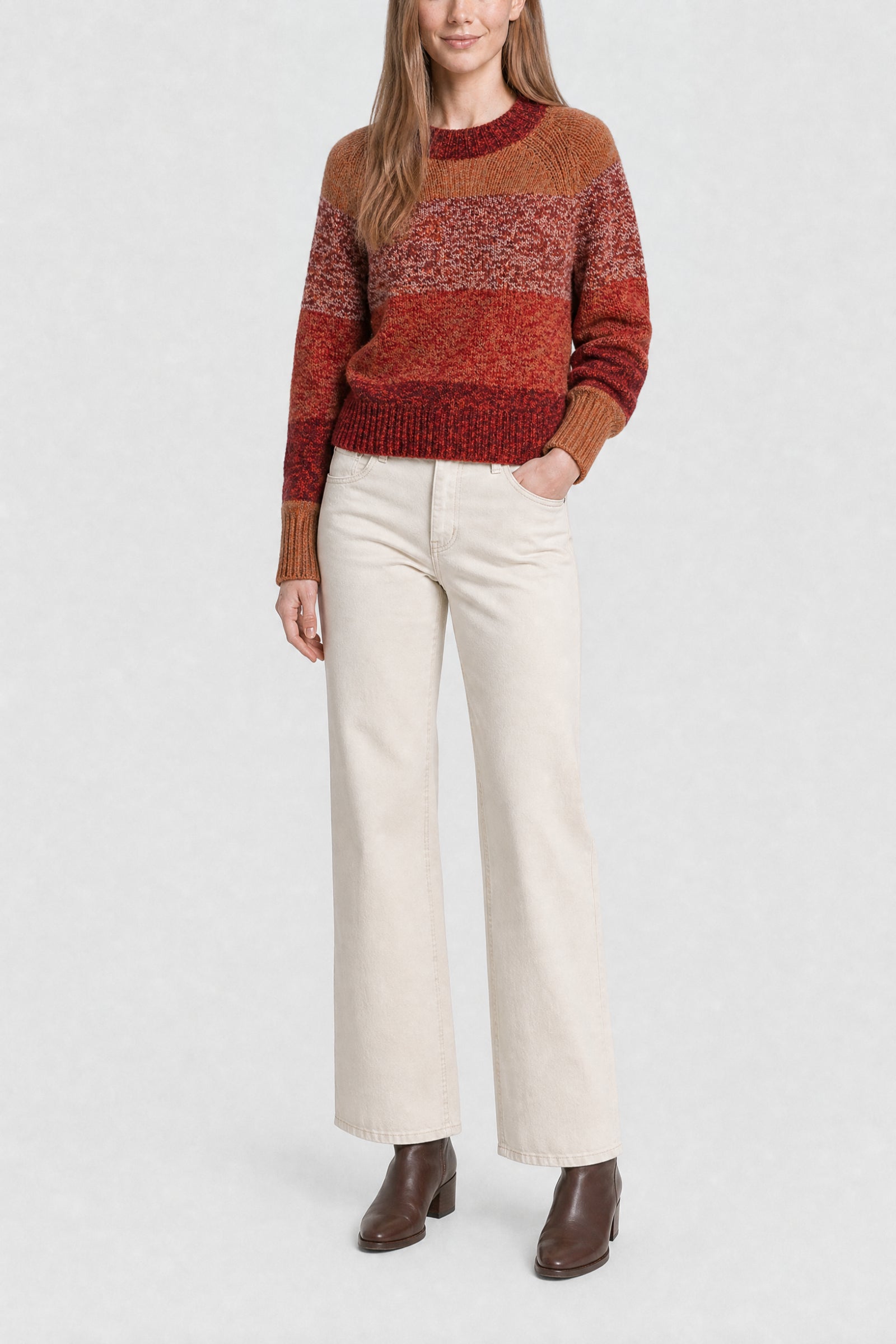 RECO : 130 // Pull Fausto en laine - Multicolore