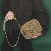 Sac Charly en cuir de veau - Papyrus